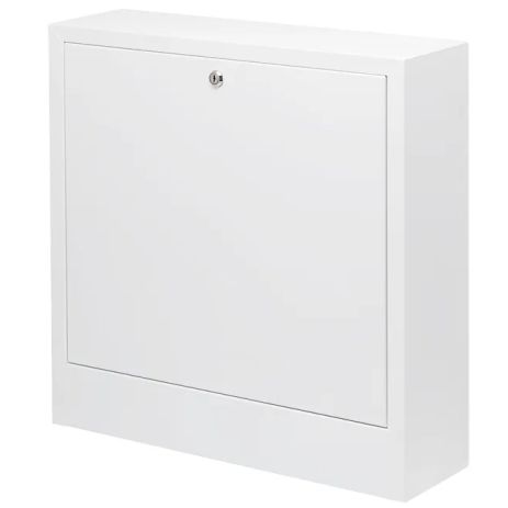 Колекторна шафа (615х580х110мм) зовнішня виносна ящик для колекторів 5 контурів Колекторна шафа (615х580х110мм) зовнішня виносна ящик для колекторів 5 контурів