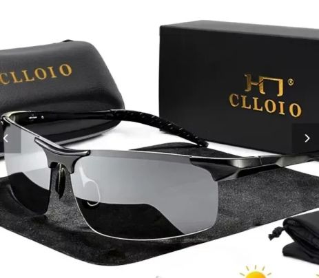 Поляризационные солнцезащитные очки CLLOIO 8177 черные