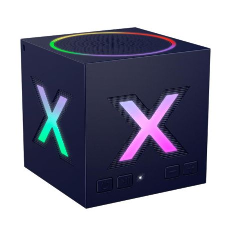 Акустика HOCO Rubik cube sports BT speaker royal BR101 |BT5.4, AUX/TF, TWS, 5W, 5H| blue Акустика HOCO Rubik cube sports BT speaker royal BR101 |BT5.4, AUX/TF, TWS, 5W, 5H| blue