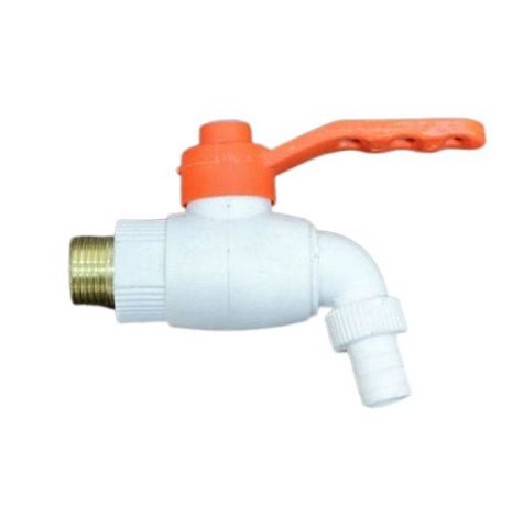 Кульовий кран Presto-PS з зовнішнім різьбленням 1/2 дюйма та носиком (PFN-0120)