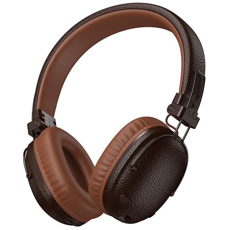 Наушники Borofone Suenos BT headset BO34 |BT5.4/AUX, 32h| brown Наушники Borofone Suenos BT headset BO34 |BT5.4/AUX, 32h| brown
