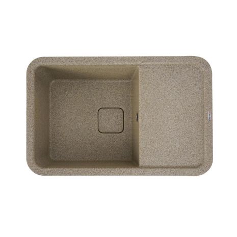 Гранітна мийка для кухні VALESO CUBE 7850 матова Карамель Гранітна мийка для кухні VALESO CUBE 7850 матова Карамель