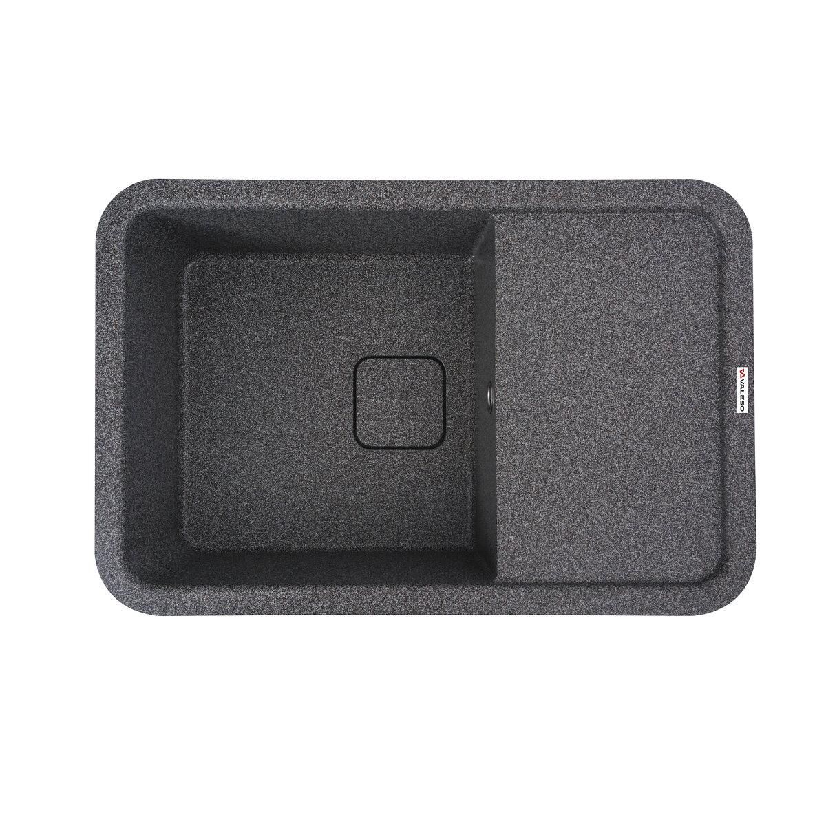 Гранітна мийка для кухні VALESO CUBE 7850 матова Мікс Гранітна мийка для кухні VALESO CUBE 7850 матова Мікс