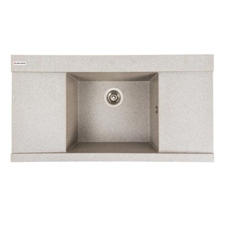 Гранітна мийка для кухні VALESO 9651 ATLAS матовий Сірий Гранітна мийка для кухні VALESO 9651 ATLAS матовий Сірий