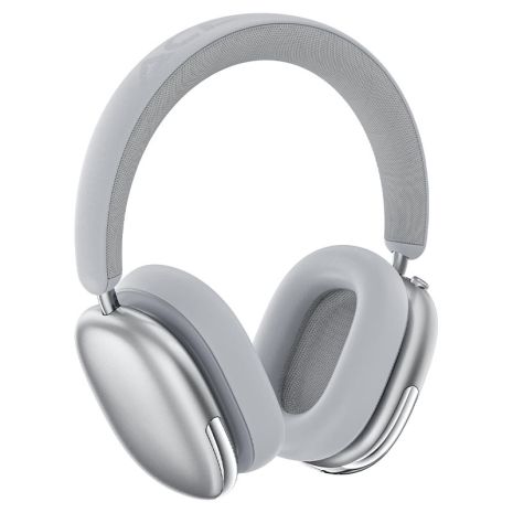Наушники ACEFAST active noise cancelling wireless headset H9 |BT5.4, 45/55h, ANC| silver