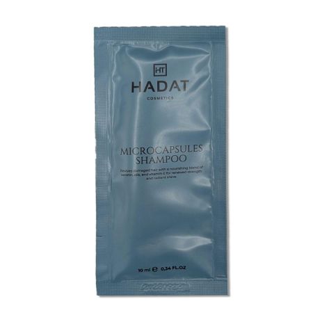 Відновлюючий шампунь Hadat Microcapsules Shampoo для пошкодженого волося з мікрокапсулами, саше 10 мл Відновлюючий шампунь Hadat Microcapsules Shampoo для пошкодженого волося з мікрокапсулами, саше 10 мл