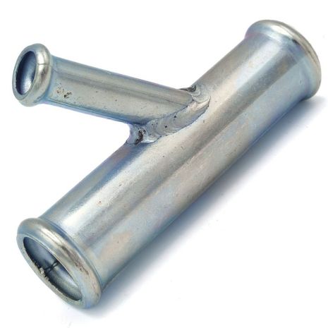 Трійник 18x10 мм тосольний під ∠45 ° з оцинкованої сталі, ACS (Т181018Х45Ч) Трійник 18x10 мм тосольний під ∠45 ° з оцинкованої сталі, ACS (Т181018Х45Ч)