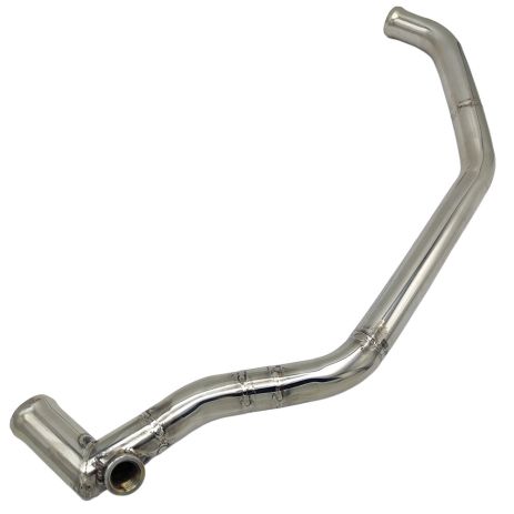 Патрубок охолодження 130-1015434 ZIL з нержавійки - ДОВІЧНА ГАРАНТІЯ, ACS (Р1730)