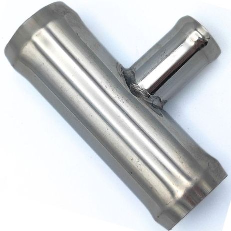 Трійник 25x16 мм тосольний з нержавіючої сталі, ACS (Т251625) Трійник 25x16 мм тосольний з нержавіючої сталі, ACS (Т251625)