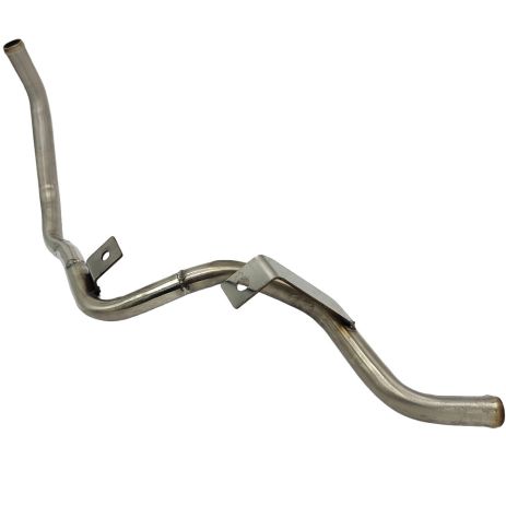 Патрубок охолодження 2446570 Scania з нержавійки - ДОВІЧНА ГАРАНТІЯ, ACS (Р1286)