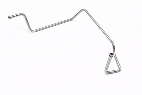 Патрубок охлаждения 2243878 Scania из нержавейки - ПОЖИЗНЕННАЯ ГАРАНТИЯ, ACS (Р1287)