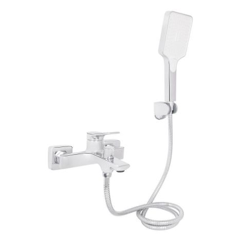 Смеситель для ванны Qtap Arvin с душевым гарнитуром QTARV259CRM48640 Chrome