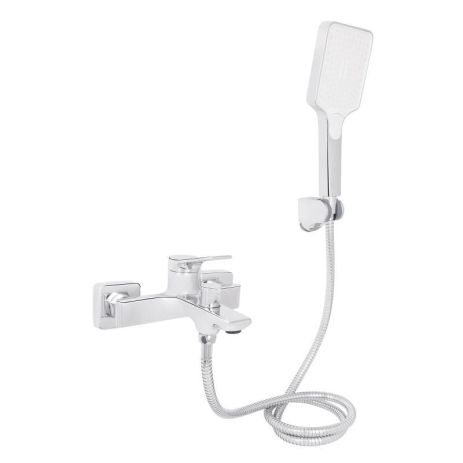 Смеситель для ванны Qtap Arvin с душевым гарнитуром QTARV259CRM48640 Chrome