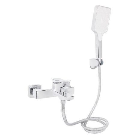 Смеситель для ванны Qtap Nando с душевым гарнитуром QTNAN259CRM48651 Chrome