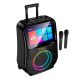 Акустика-караоке HOCO RGB outdoor karaoke BT speaker with dual microphone and display with 800p display DS71 |BT5.0, USB/AUX/TF, 60W, 3h, EQ| black