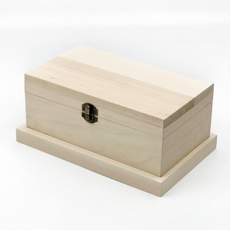 Липова заготовка скриньки STRYI для різьблення та декупажу 240х140мм Липова заготовка скриньки STRYI для різьблення та декупажу 240х140мм