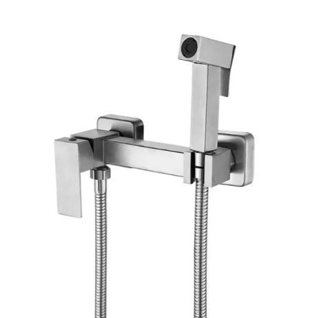 Настінний змішувач для гігієнічного душу Armata KUB-222 з нержавіючої сталі