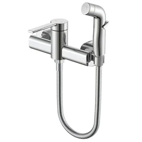 Смеситель для гигиенического душа МІХ Lord 024 с лейкой и шлангом Смеситель для гигиенического душа МІХ Lord 024 с лейкой и шлангом