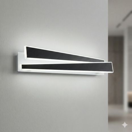 Настінно-стельовий світильник LED Diasha 25W колір Чорний 9450/L