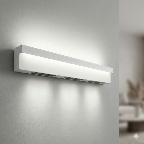 Світильник LED настінний, 3 кольори Diasha 24W колір Білий 9646/L WH