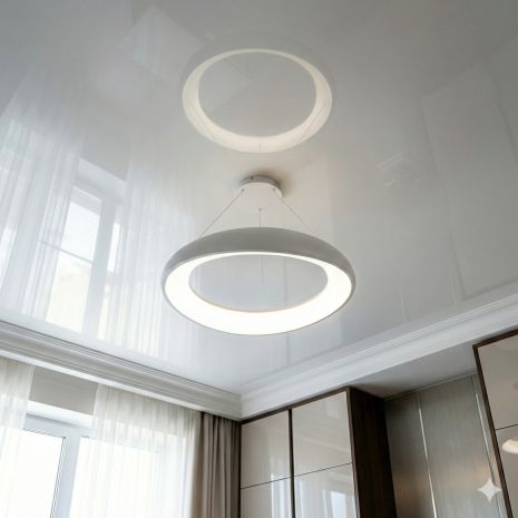 Підвіс для круглого столу LED Diasha 36W до 8 м² колір Білий 0470A WH