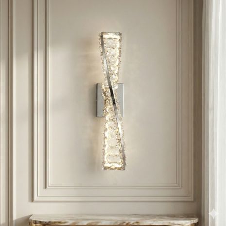 LED світильник на стіну Diasha 15W колір Хром 531/1B-400CH