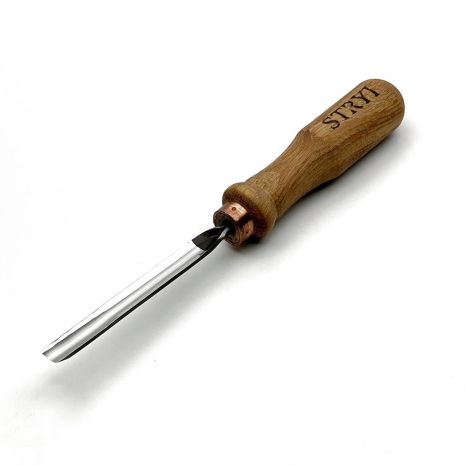 Стамеска полога 10 мм для резьбы по дереву "STRYI" Profi профиль №5