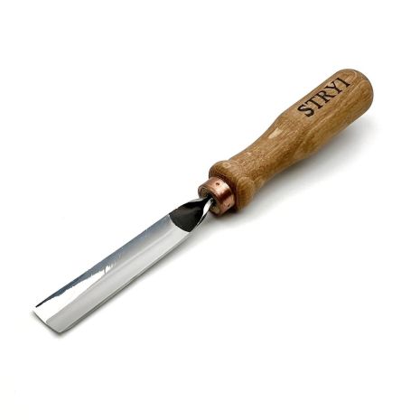 Стамеска полога 20 мм для резьбы по дереву "STRYI" Profi профиль №5