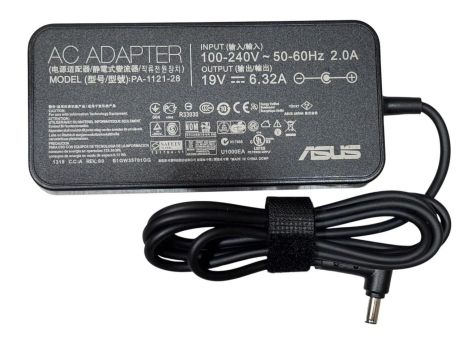 Блок живлення для ноутбука Asus 19V 6.32A 120W 6.0*3.7 мм Ovale без кабеля 220V