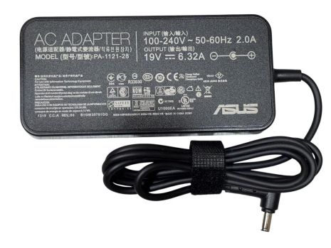 Блок живлення для ноутбука Asus 19V 6.32A 120W 6.0*3.7 мм Ovale без кабеля 220V