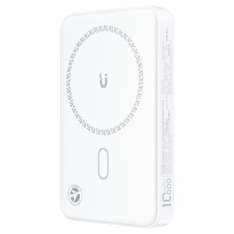 Повербанк ACEFAST M26-10000 PD20W magnetic fast wireless charging power bank White