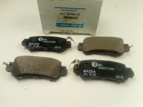 Колодки задні гальмівні MAZDA CX-5, MAZDA (K0Y12648ZC9C)
