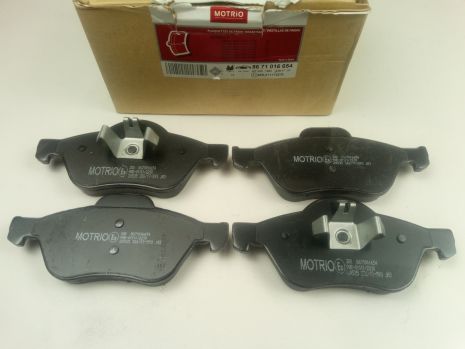 Передні гальмівні колодки Renault Clio III (2005–2012), Megane II (2003–2009), Scenic II, 8671016654