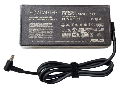 Блок живлення для ноутбука Asus 19.5V 11.8A 230W 6.0*3.7 мм прямокутний без кабеля 220V