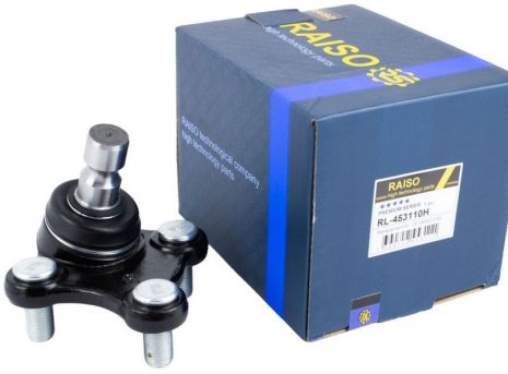 Шарова опора перед. лів. (нижн.зовнішній) Hyundai Tucson/Kia Optima 14- (Конус 18мм), RAISO (RL453110H)