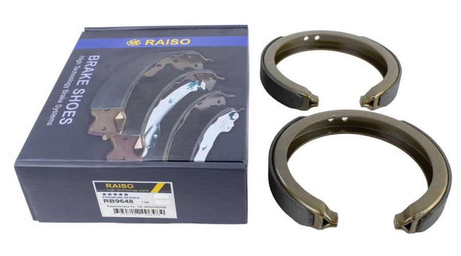 Колодки гальмівні бар. зад. Kia Sportage III/Hyundai Sonata 09-, RAISO (RB9648) Колодки гальмівні бар. зад. Kia Sportage III/Hyundai Sonata 09-, RAISO (RB9648)