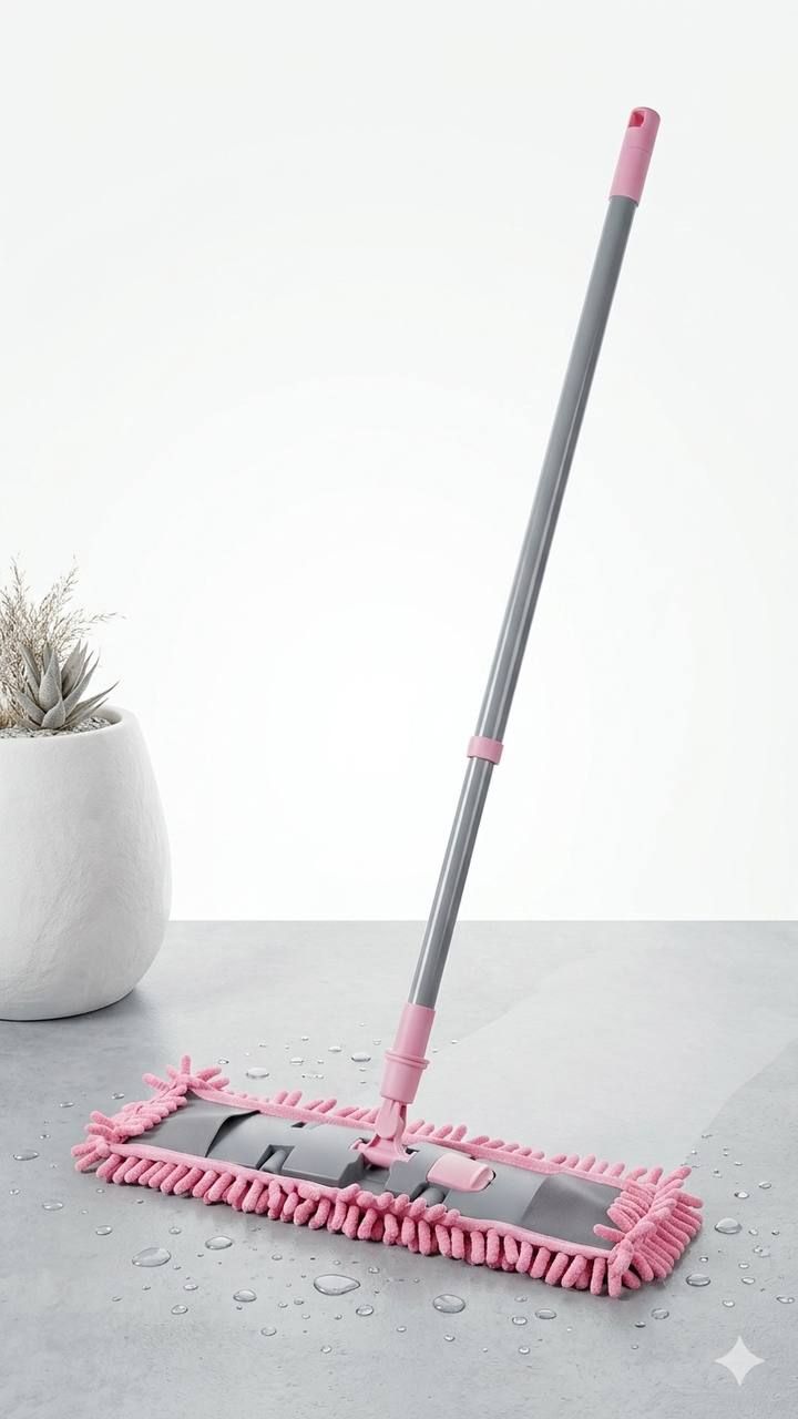 Швабра для підлоги з мікрофібри York Salsa 081300/pink Швабра для підлоги з мікрофібри York Salsa 081300/pink