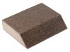 Губка для шлифования ТРАПЕЦИЯ Р60 110×90×25 мм MASTERTOOL 08-0606