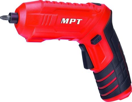 Поворотная аккумуляторная отвертка 4V Li-ion, MASTERTOOL MCSD4006.1