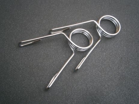 Замок хромированный пружинный для олимпийского грифа диаметром 50 мм 2 шт