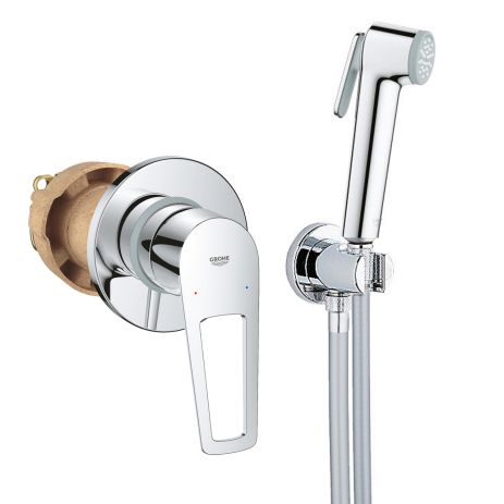Набор для гигиенического душа скрытого монтажа со смесителем Grohe QuickFix BauLoop New UA202406QF