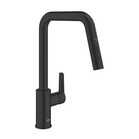 Змішувач для кухні з висувним виливом Grohe QuickFix Start 306312430