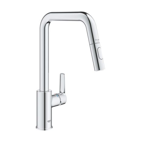 Змішувач для кухні з висувним виливом Grohe QuickFix Start 30631000