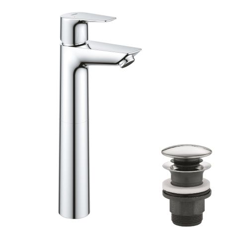 Смеситель для раковины Grohe QuickFix StartEdge XL-Size 23777001 с донным клапаном