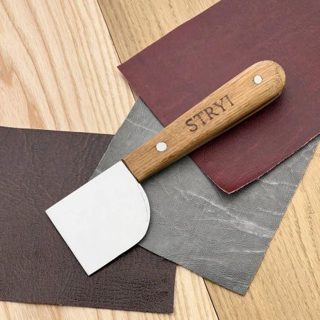 Нож для кожи широкий STRYI Profi для правой руки 50мм