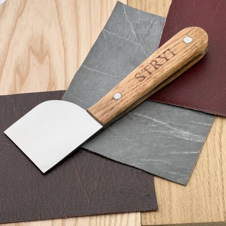 Ніж для шкіри широкий STRYI Profi для лівої руки 50мм