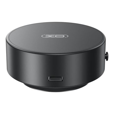 Автодержатель XO C155 Magnetic/Vacuum Electric Черный