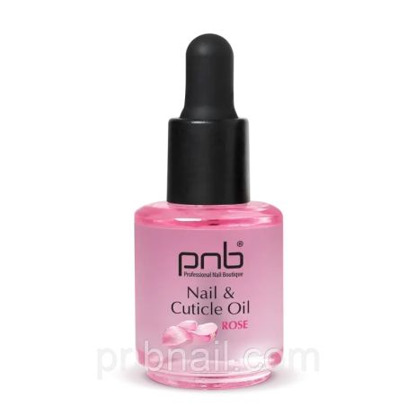 Олія для кутикули Nail&Cuticle Oil, Rose PNB, 15 мл