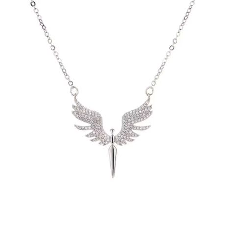 Підвіска блискучі крила ангела з ангельськими крилами стрази кристали кулон у вигляді ангела Підвіска блискучі крила ангела з ангельськими крилами стрази кристали кулон у вигляді ангела