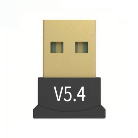 Адаптер USB Bluetooth 5.4 minimalistic dongle зворотна сумісність BT 5.4 5.3 5.1 5.0 for PC Laptop Wireless Speaker Audio Receiver Transmitter